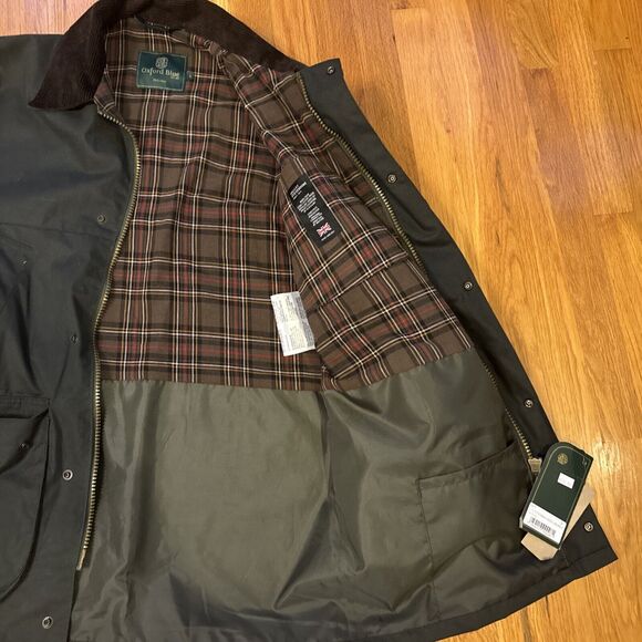 NWT Mens Oxford blue Countryman Green Jacket Made In England - Picture 5 of 7